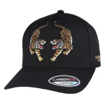 CARBON 212 TIGERS BLACK STRAPBACK BASEBALL CAP