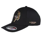 CARBON 212 TIGERS BLACK STRAPBACK BASEBALL CAP