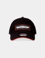 BETHESDA DEATHLOOP RUBBER LOGO BLACK STRAPBACK CAP