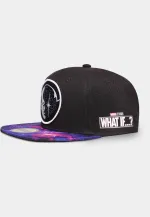 MARVEL COMICS WHAT IF...? UATU THE WATCHER GALAXY BLACK SNAPBACK CAP