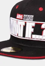 MARVEL COMICS WHAT IF...? LOGO BLACK SNAPBACK CAP