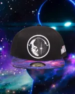 MARVEL COMICS WHAT IF...? UATU THE WATCHER GALAXY BLACK SNAPBACK CAP