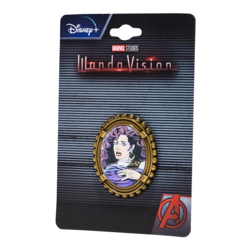 MARVEL COMICS WANDAVISION AGATHA HARKNESS LENTICULAR LAPEL PIN BADGE