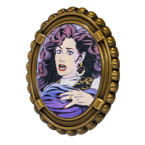 MARVEL COMICS WANDAVISION AGATHA HARKNESS LENTICULAR LAPEL PIN BADGE