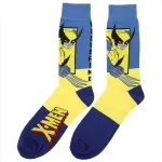 MARVEL COMICS X-MEN CHARACTERS ALL OVER PRINT 5 PAIRS CREW SOCKS (CHARACTER COLLECTION)