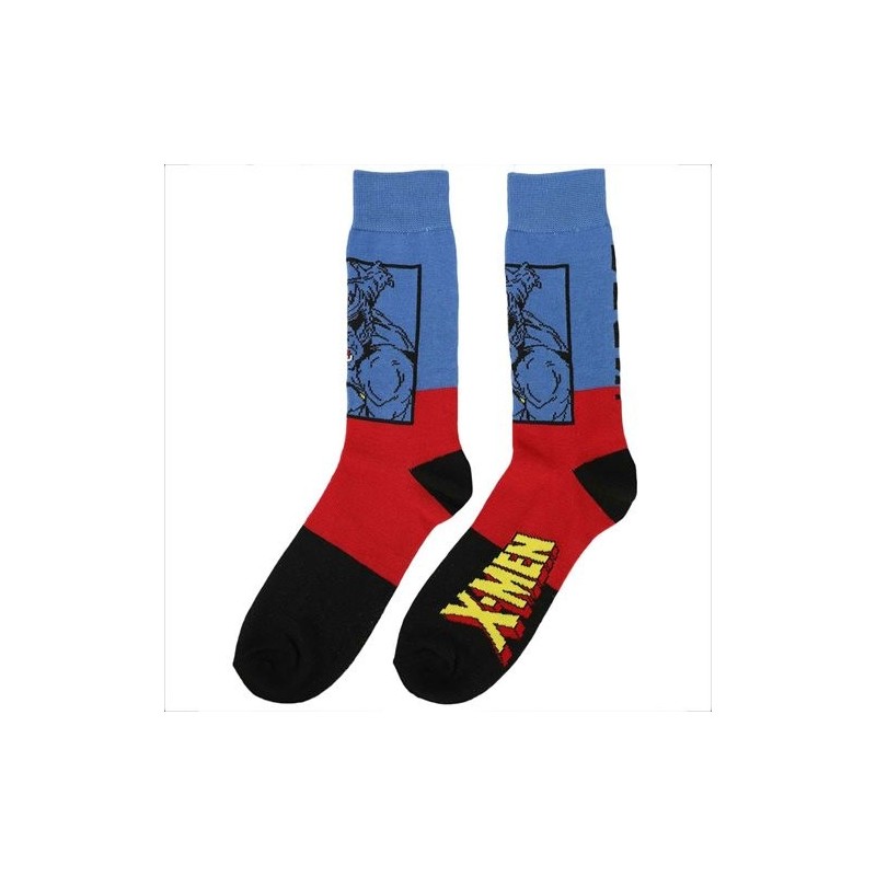 Marvel X-Men Colorblock 5 Pair Crew Socks - Clemson Sock Shop