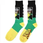 MARVEL COMICS X-MEN CHARACTERS ALL OVER PRINT 5 PAIRS CREW SOCKS (CHARACTER COLLECTION)