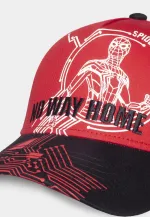 OFFICIAL MARVEL COMICS SPIDER-MAN NO WAY HOME RED SNAPBACK BASEBALL CAP