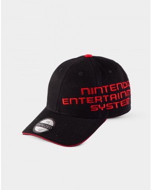 NINTENDO ENTERTAINMENT SYSTEM NES BLACK STRAPBACK BASEBALL CAP