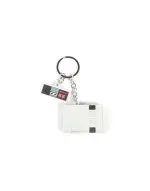 NINTENDO MINI NES GAMING CONSOLE AND CONTROLLER RUBBER KEYRING