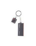 ATARI 2600 VIDEO COMPUTER SYSTEM GAMING CONSOLE AND JOYSTICK RUBBER KEYRING