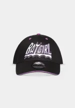 DC COMICS BATMAN BATGIRL LOGO SYMBOL BLACK SNAPBACK BASEBALL CAP