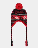 OFFICIAL DUNGEONS AND DRAGONS SYMBOLS SHERPA HIMALAYAN STYLED BEANIE