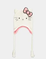 OFFICIAL HELLO KITTY FACE BOW LAPLANDER STYLED BEANIE