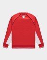 NINTENDO POKEMON TRAINER RED AND WHITE PRINT JACKET JUMPER