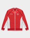 NINTENDO POKEMON TRAINER RED AND WHITE PRINT JACKET JUMPER