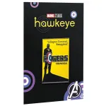 MARVEL COMICS DISNEY + HAWKEYE ROGERS THE MUSICAL POSTER PIN BADGE