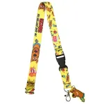 SCOOBY-DOO SNACKING YELLOW ALL OVER PRINT LANYARD