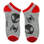 MARVEL COMICS SPIDER-MAN MILES MORALES ANKLE SOCKS 5 PAIRS OF SOCKS