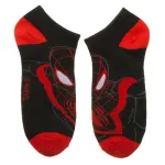 MARVEL COMICS SPIDER-MAN MILES MORALES ANKLE SOCKS 5 PAIRS OF SOCKS