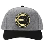 MARVEL COMICS ETERNALS GOLD EMBROIDERY SYMBOL GREY SNAPBACK CAP HAT