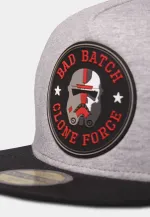 STAR WARS BAD BATCH CLONE FORCE HUNTER GREY SNAPBACK CAP [KIDS]