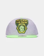 MARVEL COMICS THE INCREDIBLE HULK 'RELEASE THE RAGE' GREY SNAPBACK CAP [KIDS]