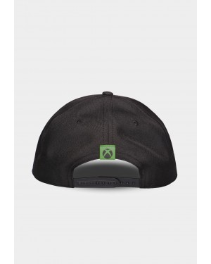 XBOX ICONIC GREEN PULSE CONTROLLER BLACK SNAPBACK CAP