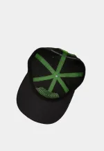 XBOX ICONIC GREEN PULSE CONTROLLER BLACK SNAPBACK CAP