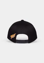 STREET FIGHTER RYU FIGHT PRINTED BLACK SNAPBACK CAP