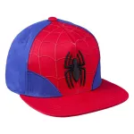 MARVEL COMICS SPIDER-MAN SUIT UP SYMBOL COSPLAY RED AND BLUE SNAPBACK CAP [KIDS]