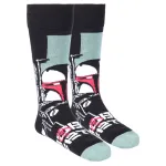 OFFICIAL STAR WARS BOBA FETT ICONIC POSE PAIR OF NOVELTY SOCKS