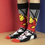 OFFICIAL MARVEL COMICS THE INVINCIBLE IRON MAN COMIC PAIR OF NOVELTY SOCKS