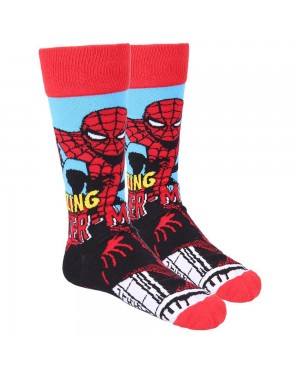 OFFICIAL MARVEL COMICS THE AMAZING SPIDER-MAN COMIC PAIR OF NOVELTY SOCKS