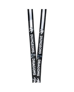 DUNGEONS & DRAGONS LOGO & DICE ALL OVER PRINT LANYARD
