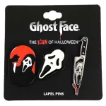 SCREAM GHOSTFACE ICON COLLECTION SET OF 3 PIN BADGE