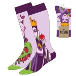 OFFICIAL DISNEY VILLAINS THE EVIL QUEEN PAIR OF NOVELTY SOCKS