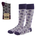 OFFICIAL DISNEY VILLAINS ICONS PAIR OF NOVELTY SOCKS