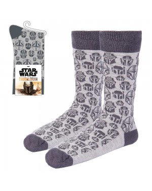 OFFICIAL STAR WARS THE MANDALORIAN ICONS PAIR OF NOVELTY SOCKS
