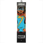 MS MARVEL ALL OVER PRINT 1 PAIR CREW SOCKS (CHARACTER COLLECTION)