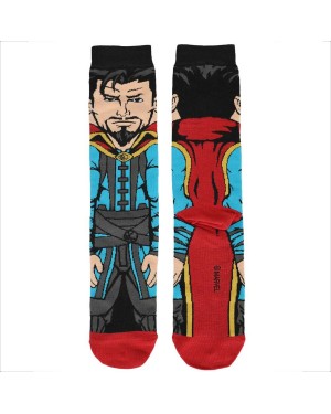 MARVEL COMICS DOCTOR STRANGE ALL OVER PRINT 1 PAIR CREW SOCKS (CHARACTER COLLECTION)