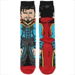 MARVEL COMICS DOCTOR STRANGE ALL OVER PRINT 1 PAIR CREW SOCKS (CHARACTER COLLECTION)