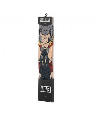 MARVEL COMICS THE MIGHTY THOR ALL OVER PRINT 1 PAIR CREW SOCKS (CHARACTER COLLECTION)
