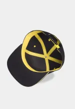 NINTENDO POKEMON ANGRY PIKACHU BLACK SNAPBACK BASEBALL CAP