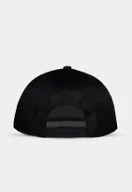 MARVEL COMICS BLACK PANTHER MASK BLACK SNAPBACK BASEBALL CAP