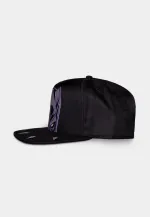 MARVEL COMICS BLACK PANTHER MASK BLACK SNAPBACK BASEBALL CAP