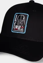 STAR WARS DARTH VADER PRINTED PATCH STRAPBACK BASEBALL CAP