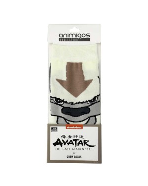 AVATAR THE LAST AIRBENDER APPA ALL OVER PRINT 1 PAIR CREW SOCKS (CHARACTER COLLECTION)