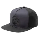 THE WITCHER NIGHT WOLF LOGO BLACK ON BLACK SNAPBACK BASEBALL CAP