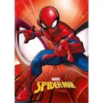 MARVEL COMICS THE AMAZING SPIDER-MAN RED FLEECE BLANKET